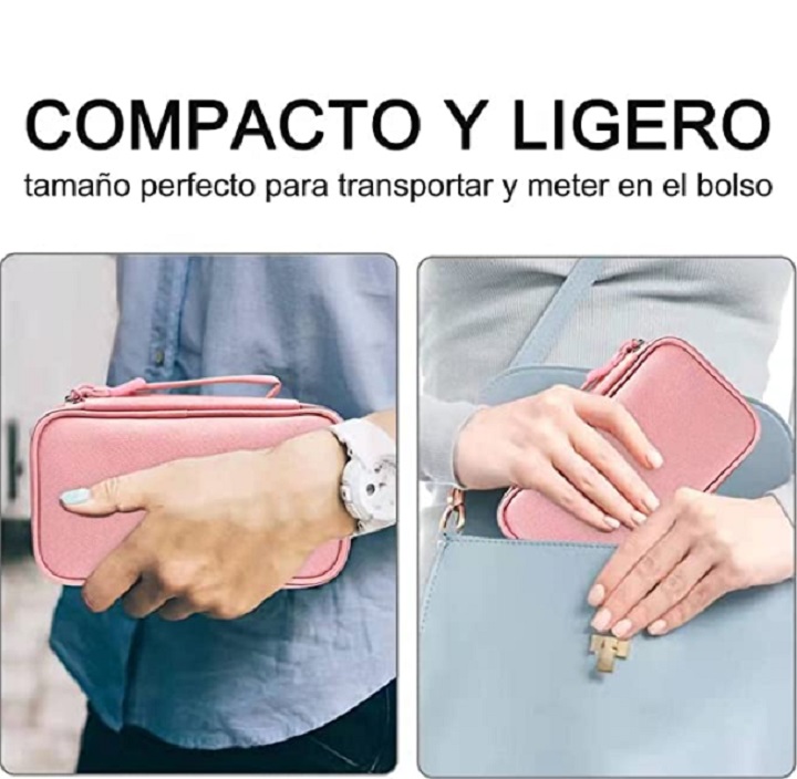 Estuche para Accesorios Electrónicos Universal Color Naranja