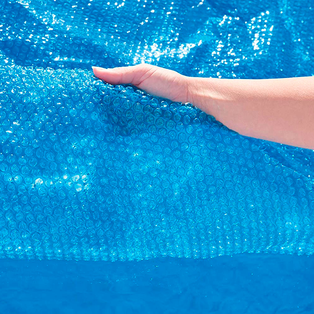 Cubierta Cobertor Solar Para Alberca Piscina Redonda Azul De Burbuja 3.05 M Bestway