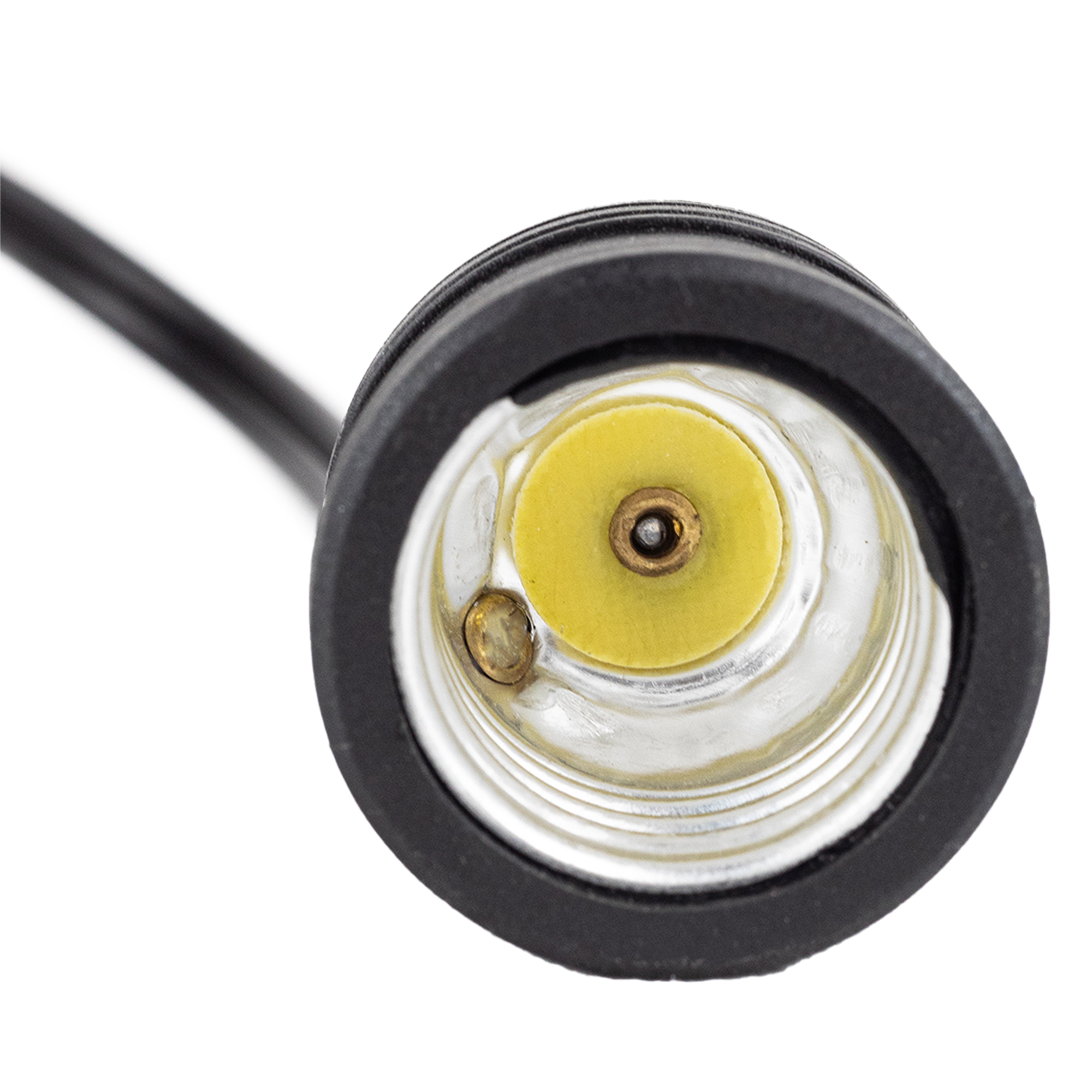 Paquete de 3 Extensiones Eléctricas con Portalámpara, de Color Negro, de 8 Metros. Clavija de 1.31 mm, 127 V, 60 Hz, 13 Amps