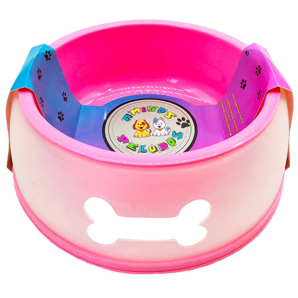 Plato Para Gato Perro Mascota 2 En 1 Agua Y Croqueta Comedero