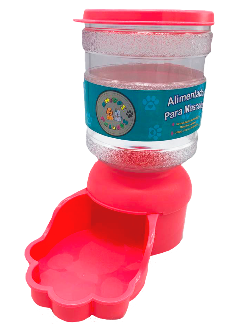 Plato Comedero Alimentador Croqueta Perro O Gato Despachador