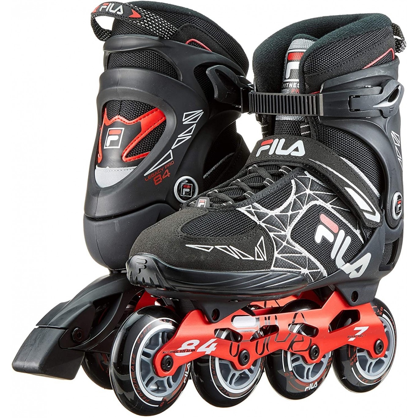 Patines Fila Legacy Pro 84 Negro/Rojo