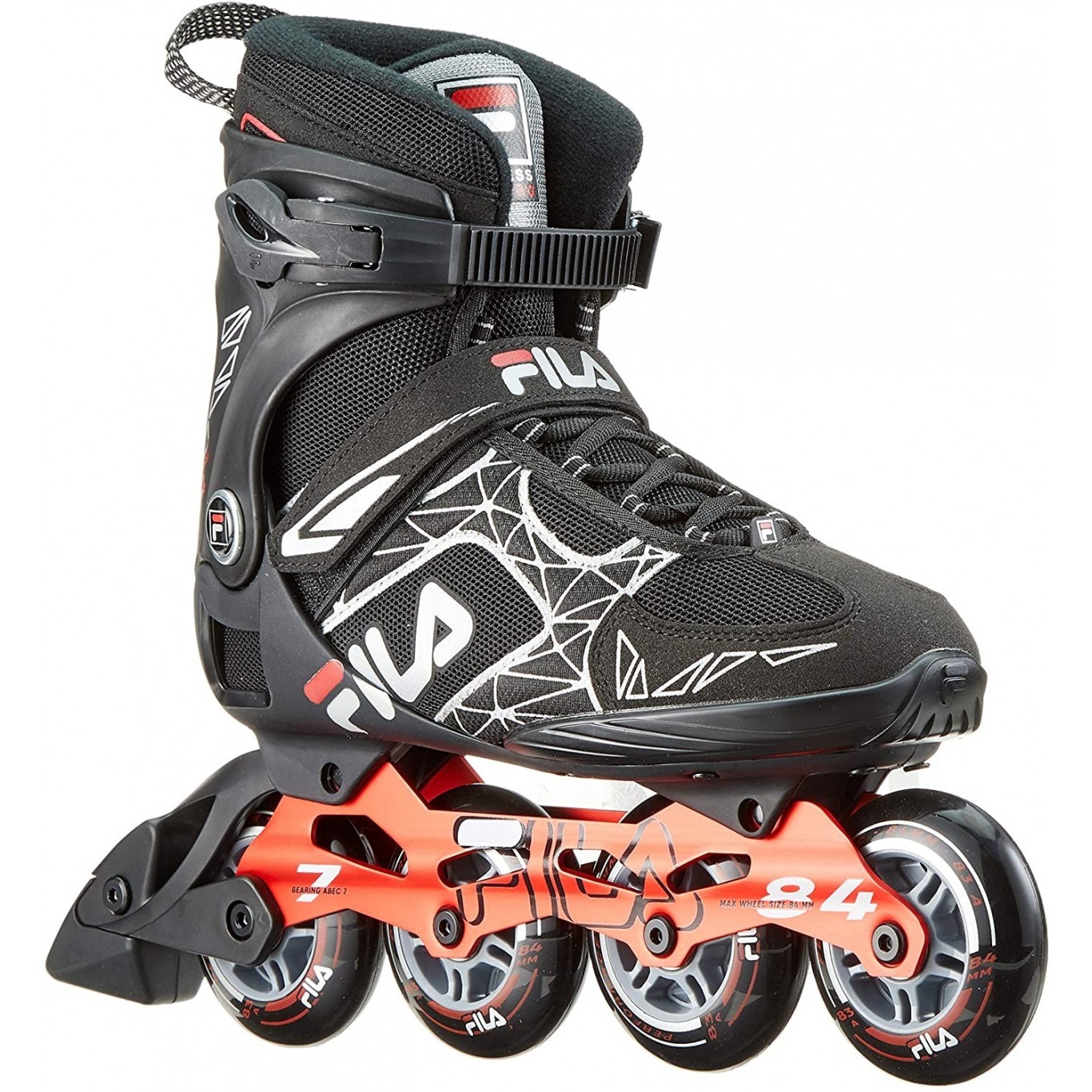 Patines Fila Legacy Pro 84 Negro/Rojo