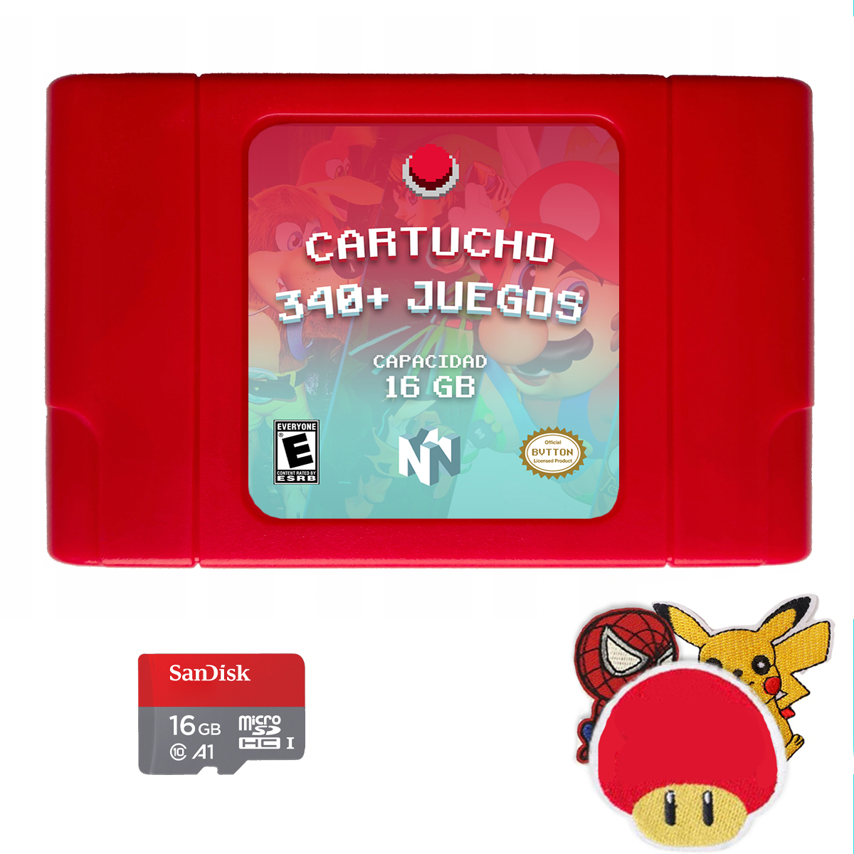 Cartucho Nintendo 64 Multi Juegos N64 16 Gb Videojuegos