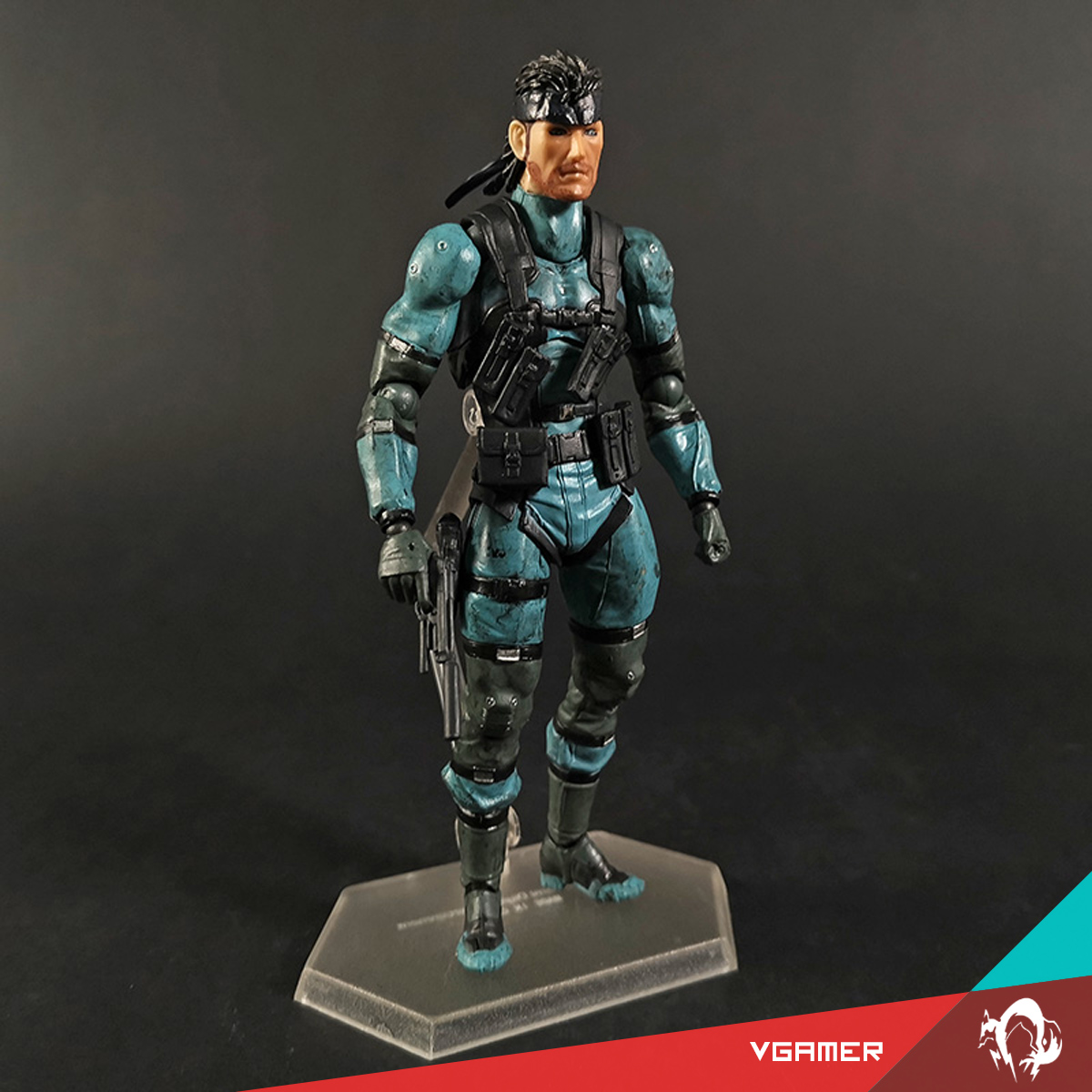 Figura Snake Coleccionable Metal Gear Solid De Acción Figma