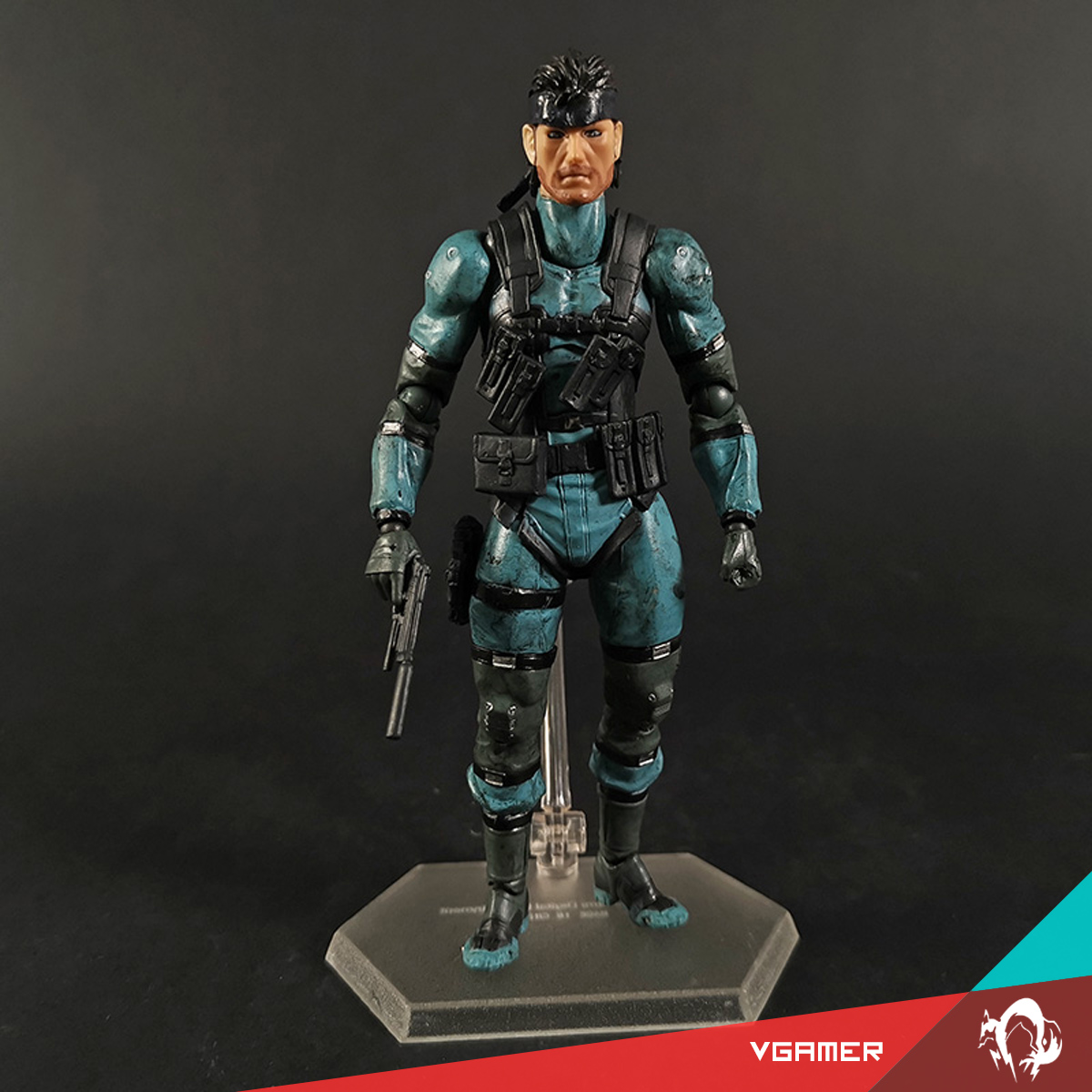 Figura Snake Coleccionable Metal Gear Solid De Acción Figma