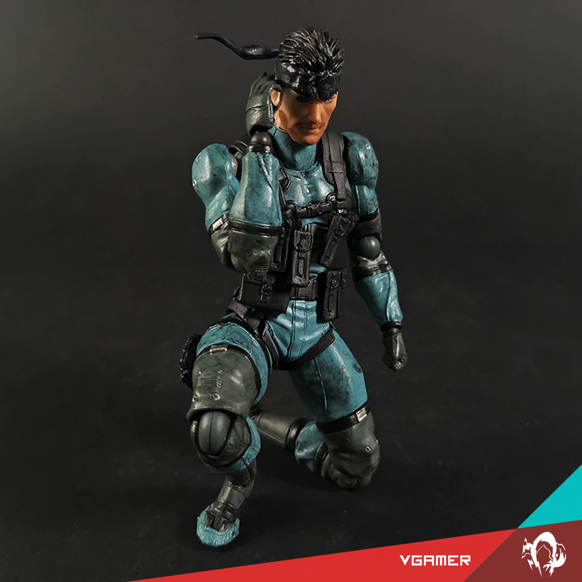 Figura Snake Coleccionable Metal Gear Solid De Acción Figma