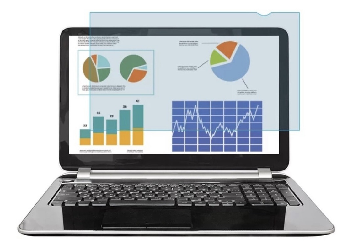 Protector de pantalla bloquea luz azul y rayos UV