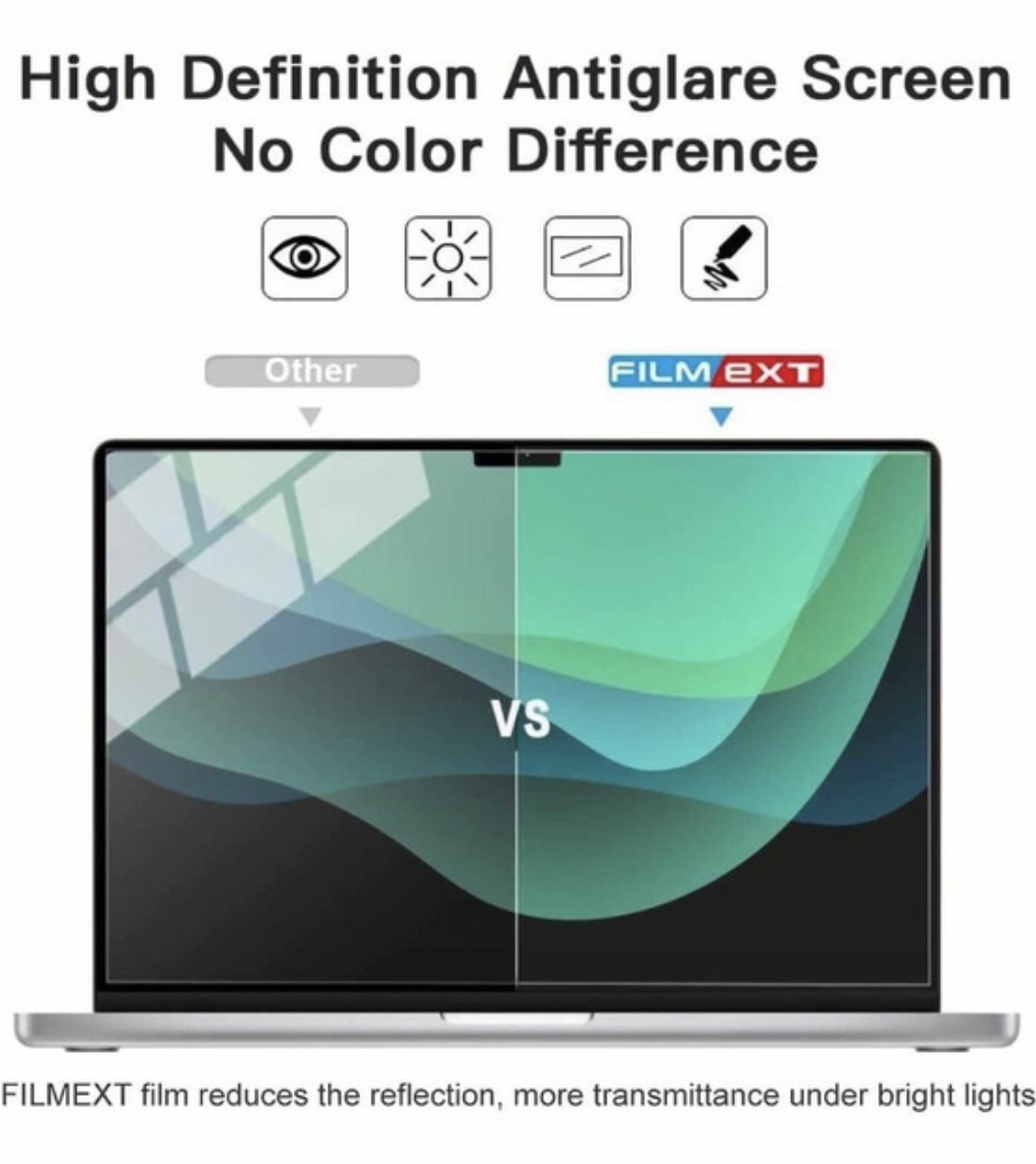 Protector de pantalla bloquea luz azul y rayos UV