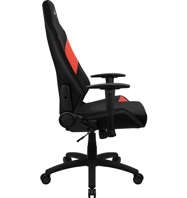 Silla Gamer Aerocool  Admiral Champion, hasta 150kg, Negro/Rojo