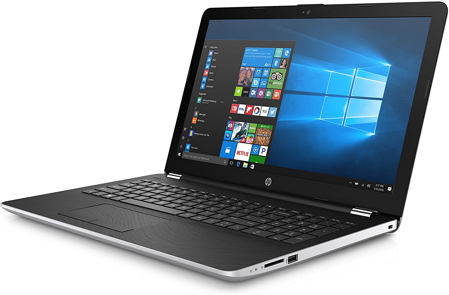 Laptop HP 15-bw014la Laptop 15" HD, AMD A9-9420 APU, 12 GB RAM, 1 TB HDD, Windows 11 reacondicionado grado A