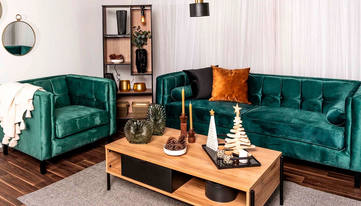 Sofa Drake Verde - Kessa.