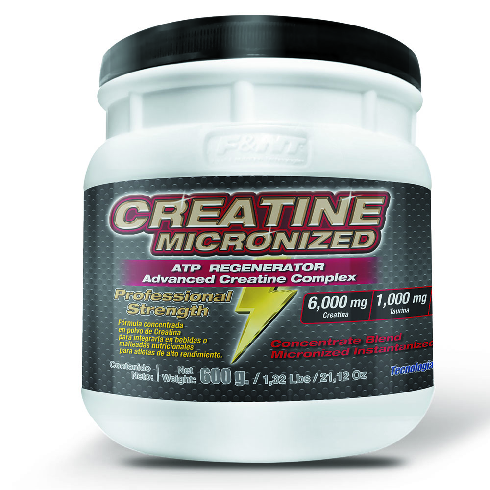 Creatina Monohidrato 600gr Creatinas En Polvo Sin Sabor