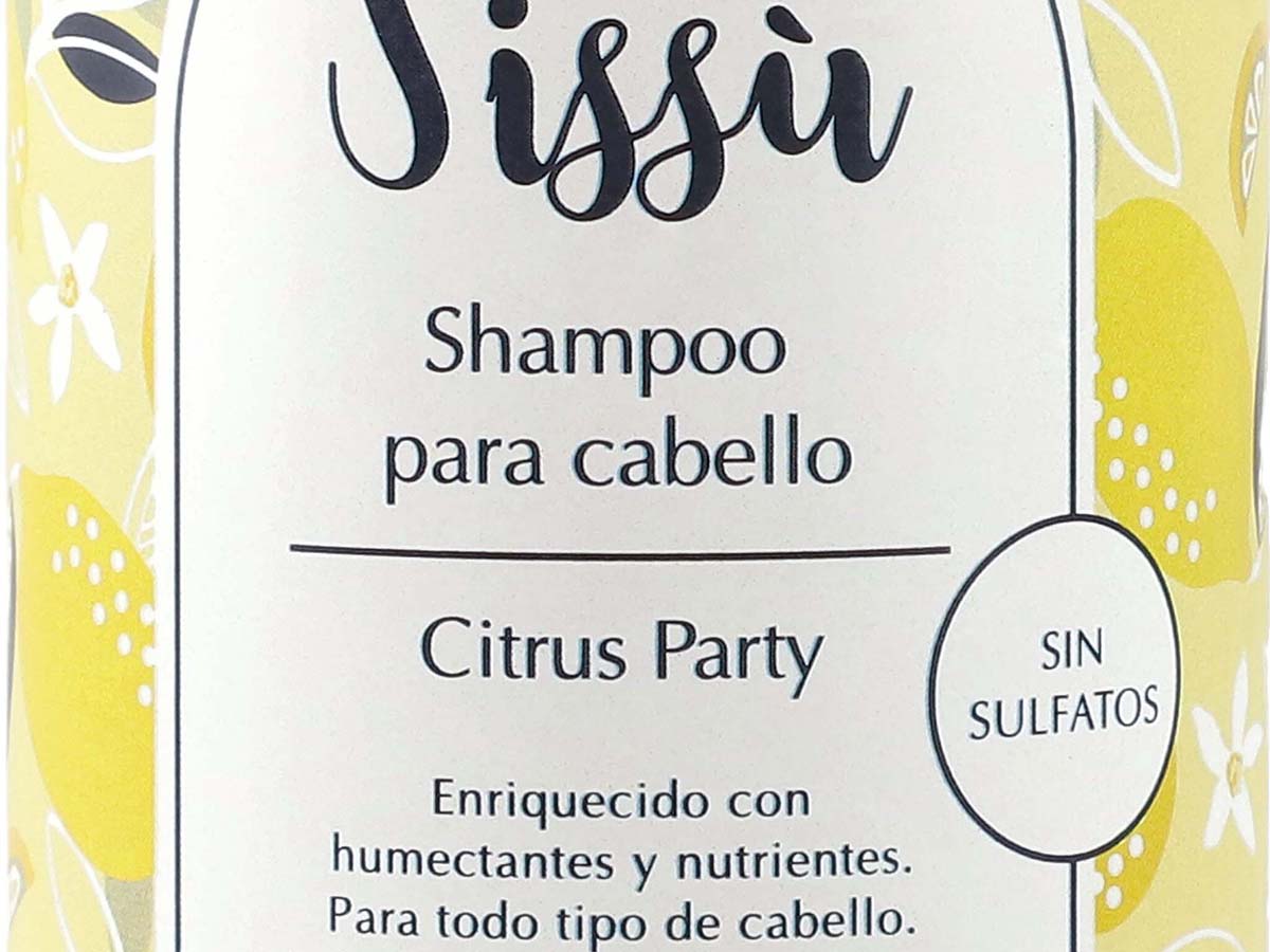 Shampoo para Cabello, sin sulfatos, sin parabenos, Aroma Citrus Party, 250 ml