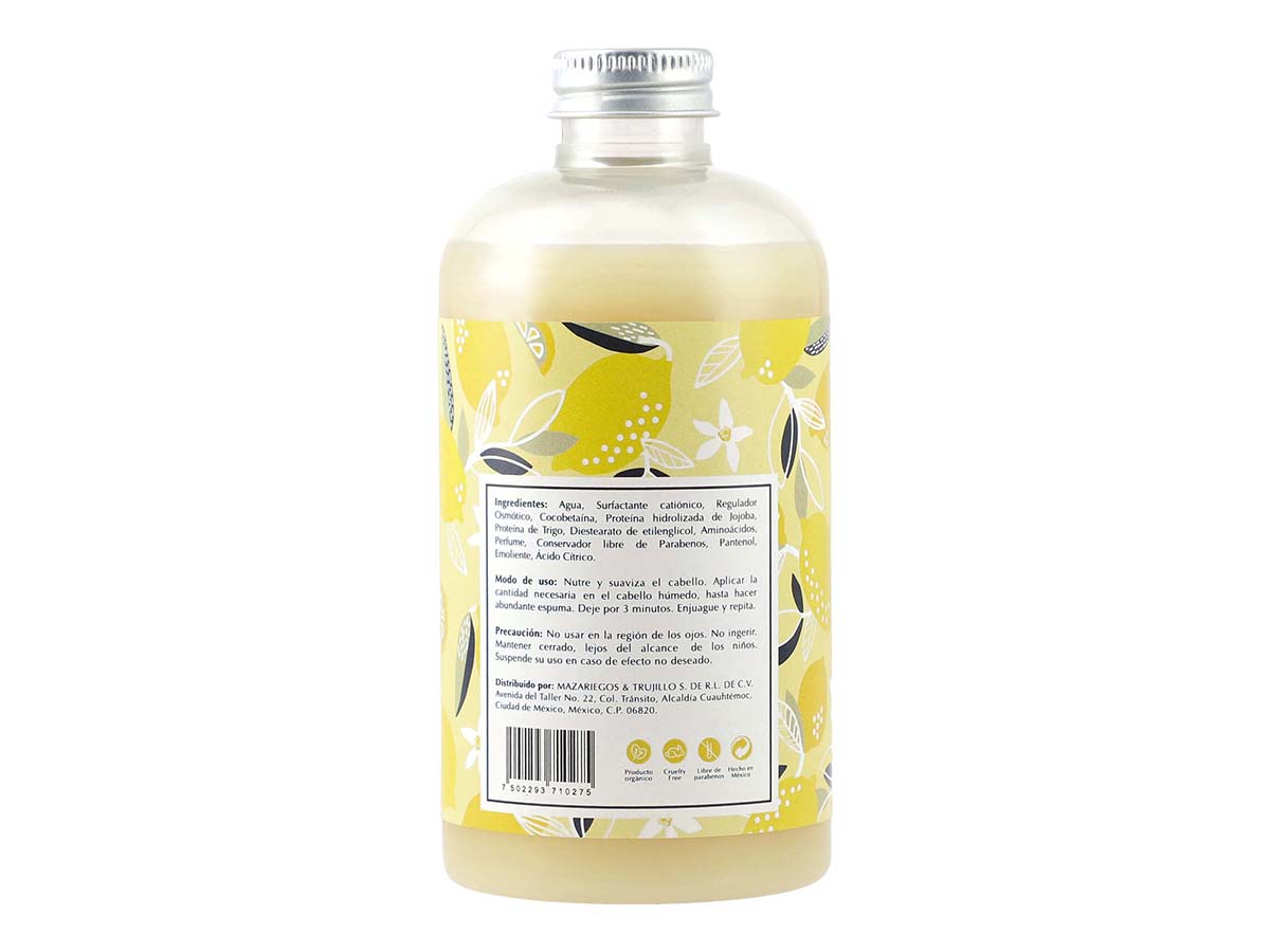 Shampoo para Cabello, sin sulfatos, sin parabenos, Aroma Citrus Party, 250 ml