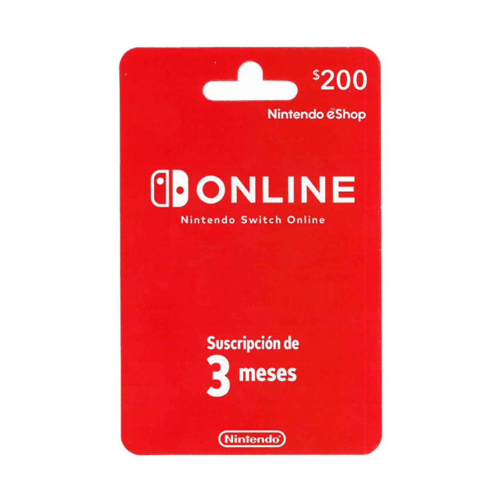 Nintendo 3 meses tarjeta prepago, Pin Digital