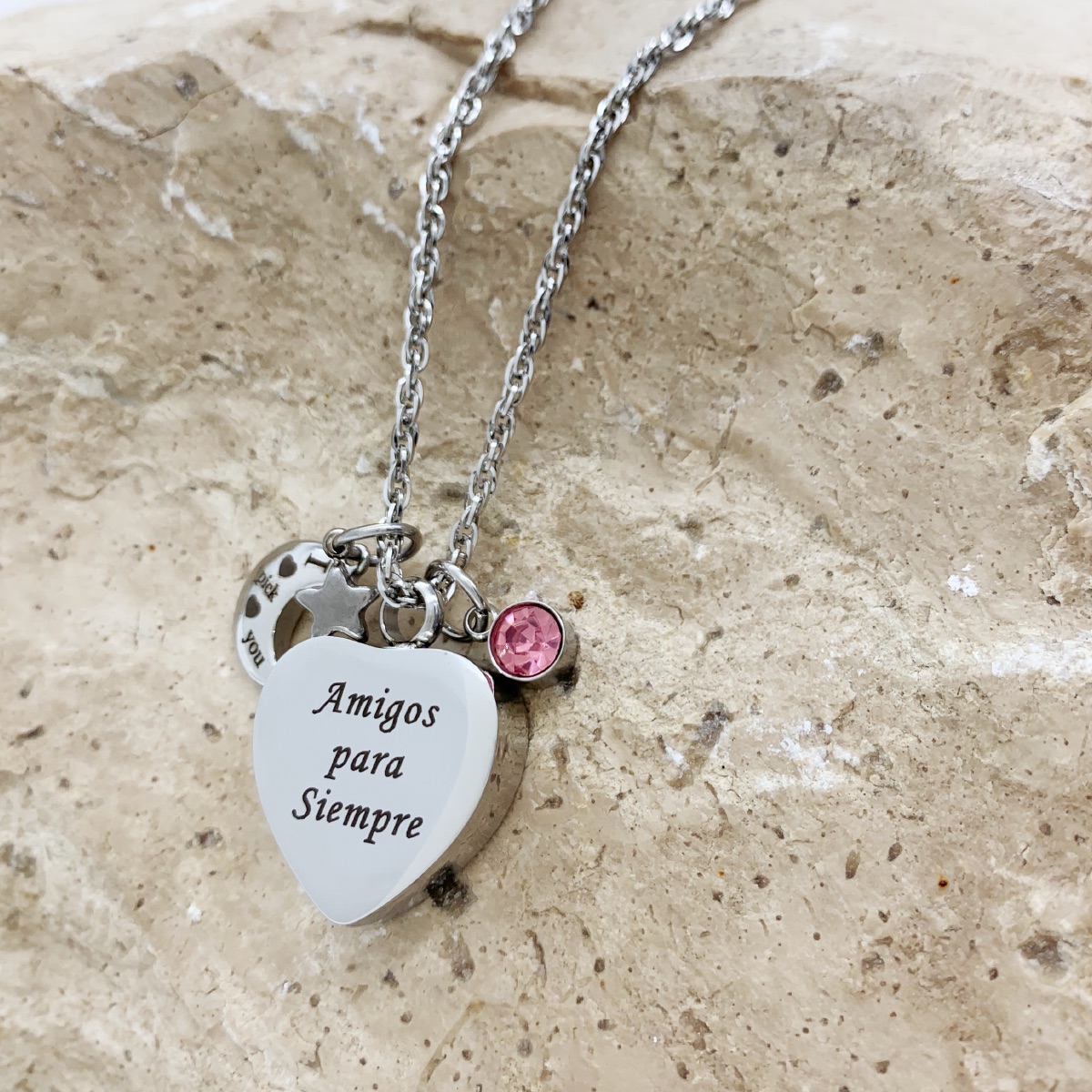 Dije Para Cenizas Cremación Urna Funeraria Relicario 13 - Acero inoxidable- Joyeria,Relicario,Diseño Elegante -Pet Friendly