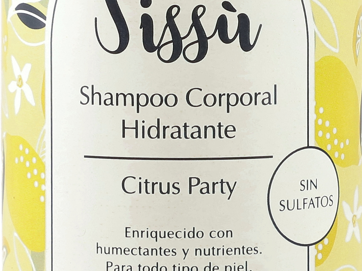 KIT Bath Wash, Shampoo, Jabón, Crema, sin sulfatos, sin parabenos, Aroma Citrus Party, 3 Pack