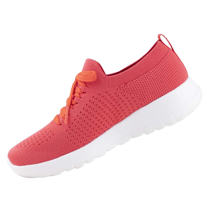 Tenis Skechers Clasico Para Dama Textil GoWalk 124192X Coral Memory Foam Original