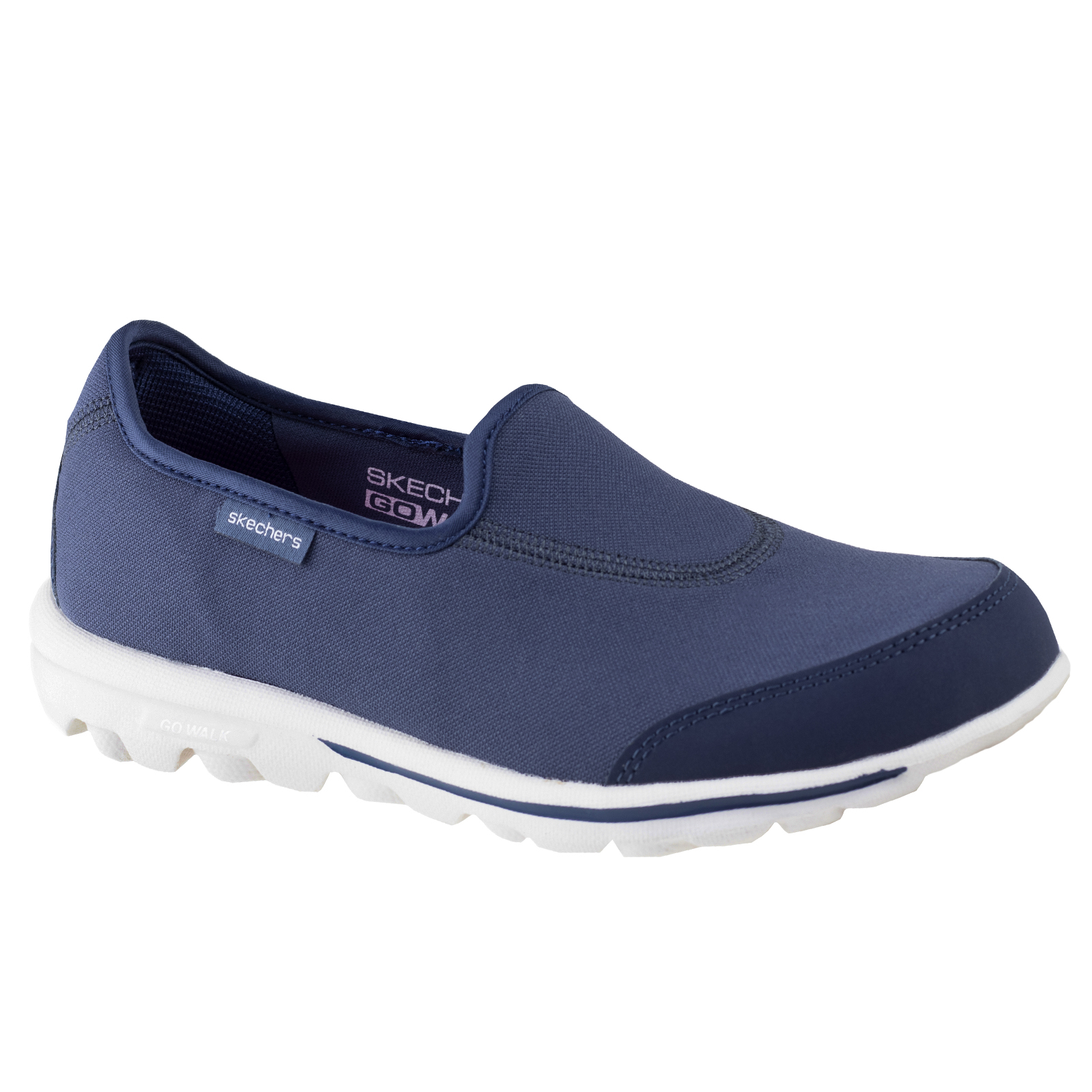 Tenis Clasico Skechers GoWalk 124464 Marino Plantilla Memory Foam 100% Original