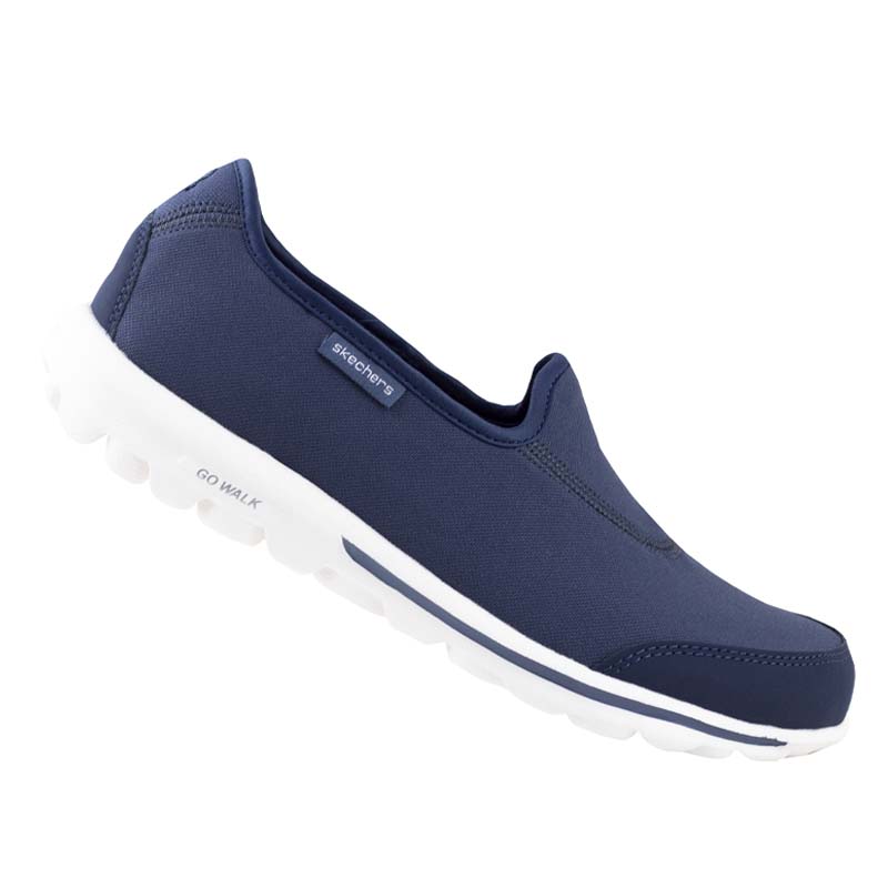 Tenis Clasico Skechers GoWalk 124464 Marino Plantilla Memory Foam 100% Original
