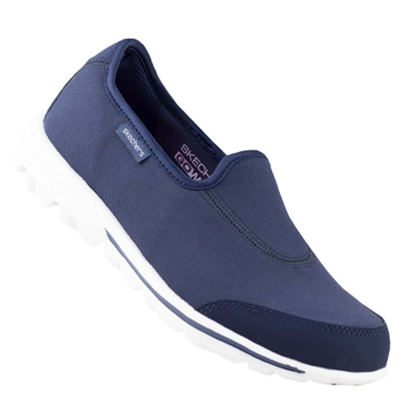 Tenis Clasico Skechers GoWalk 124464 Marino Plantilla Memory Foam 100% Original