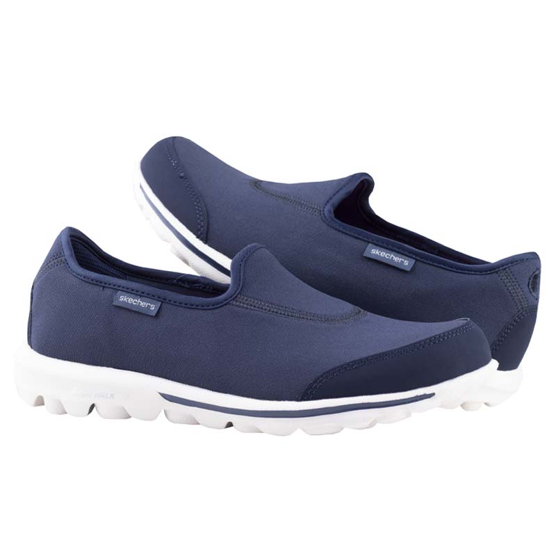 Tenis Clasico Skechers GoWalk 124464 Marino Plantilla Memory Foam 100% Original