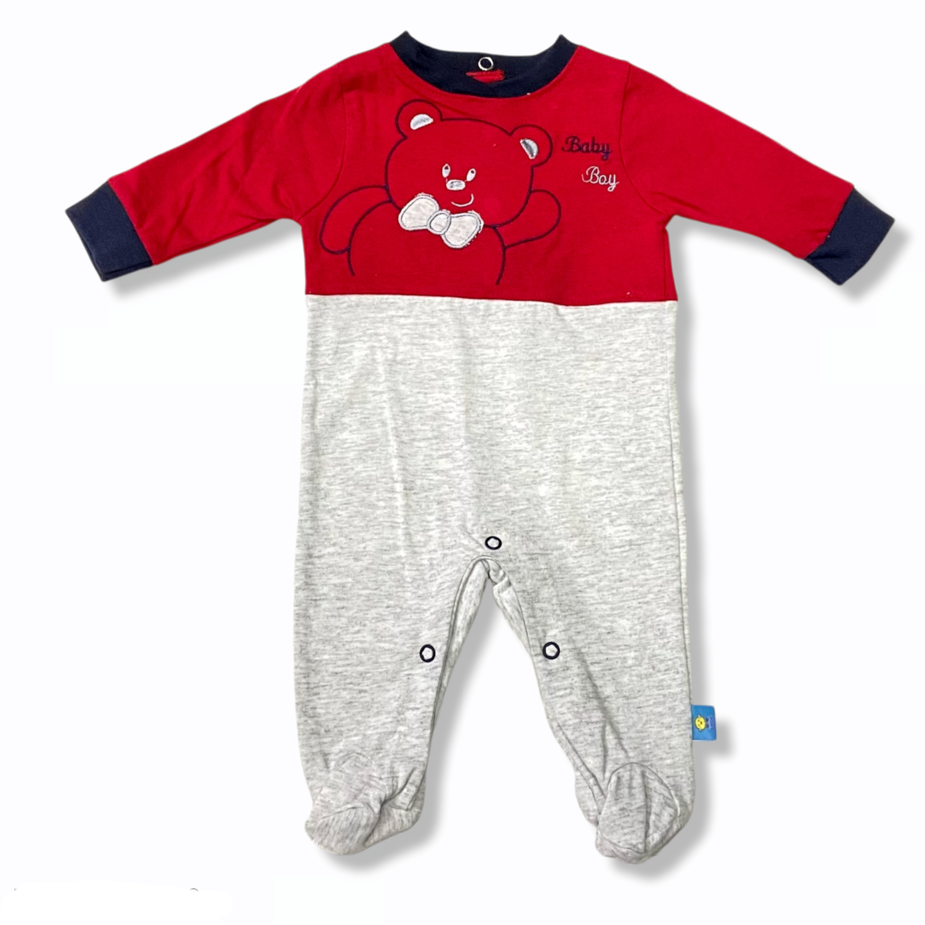 Mameluco con pierna completa MOD. BIG BOY para bebé niño