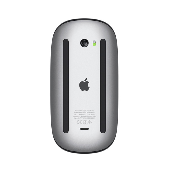 Magic Mouse Apple, Superficie Multi-Touch Inalámbrico Recargable Negro