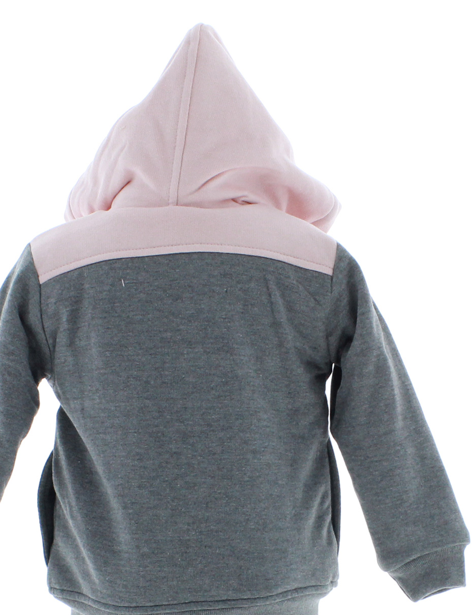 Conjunto Pants Niña Gris 2841 0 a 5 Años.