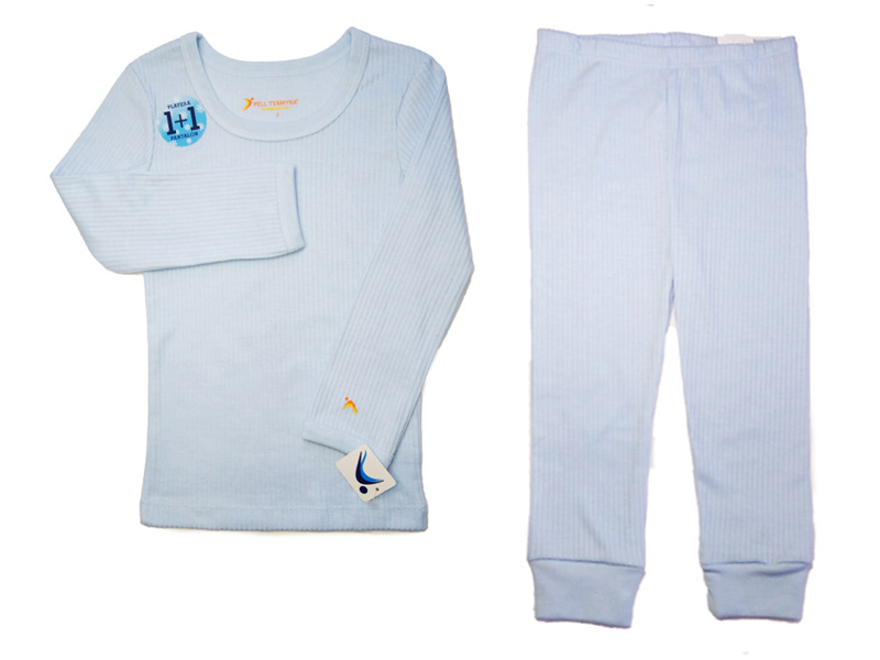 ROPA TERMINCA BEBE BLANCO,ROSA Y AZUL