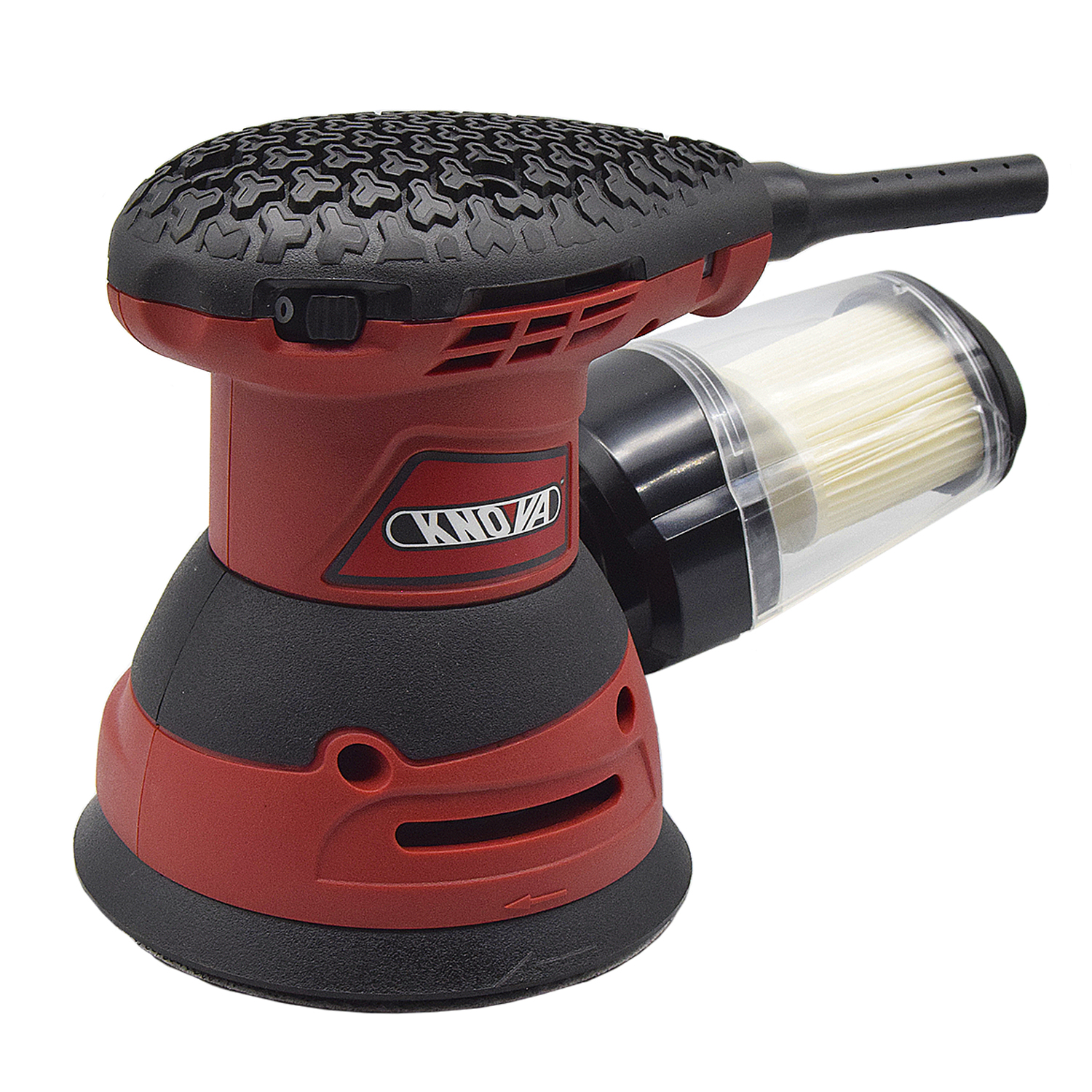 Knova Lijadora orbital de mano para madera 5" 320W 125mm 13500 RPM c/colector de polvo