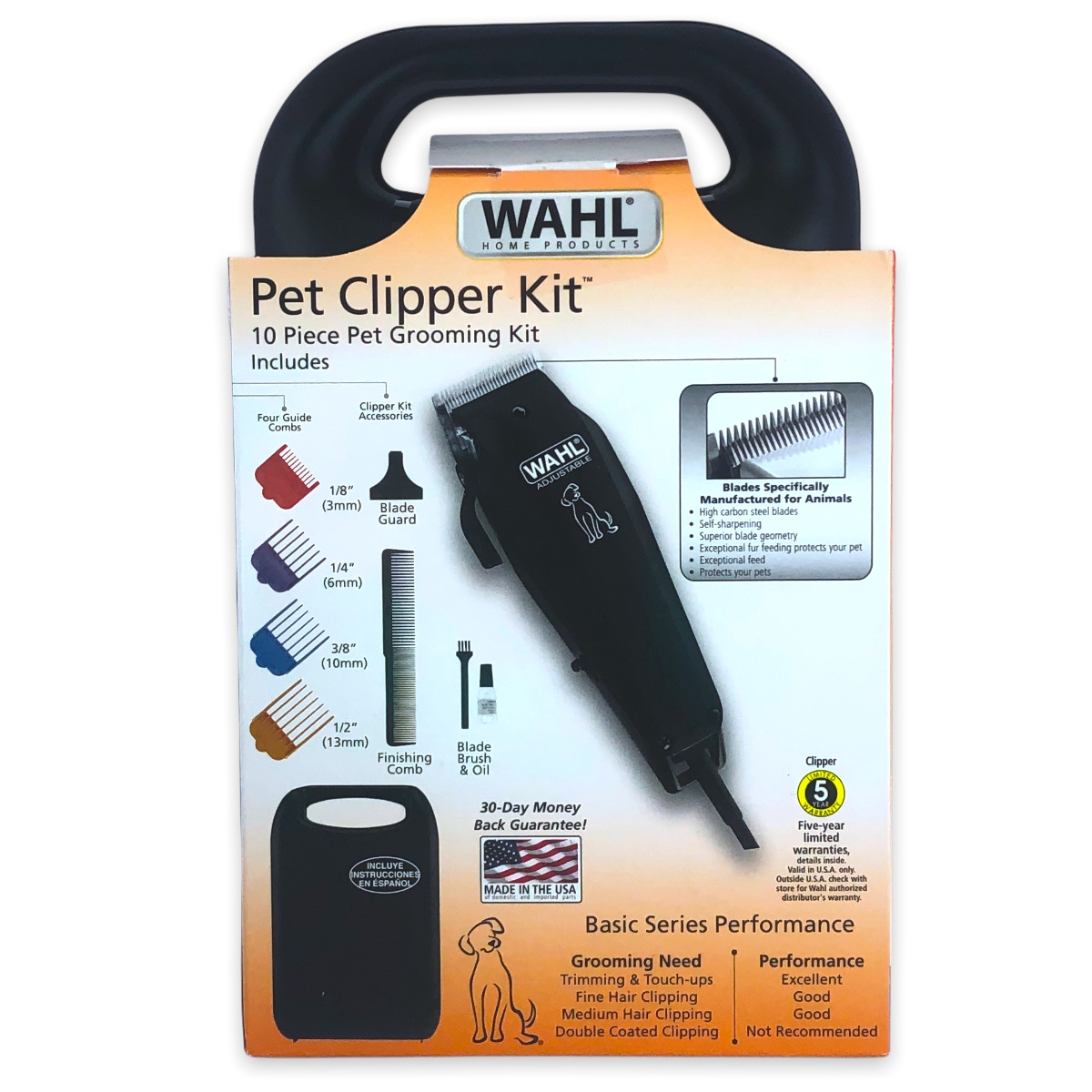 Maquina Corta Pelo Rasuradora De Perro Mascotas Wahl