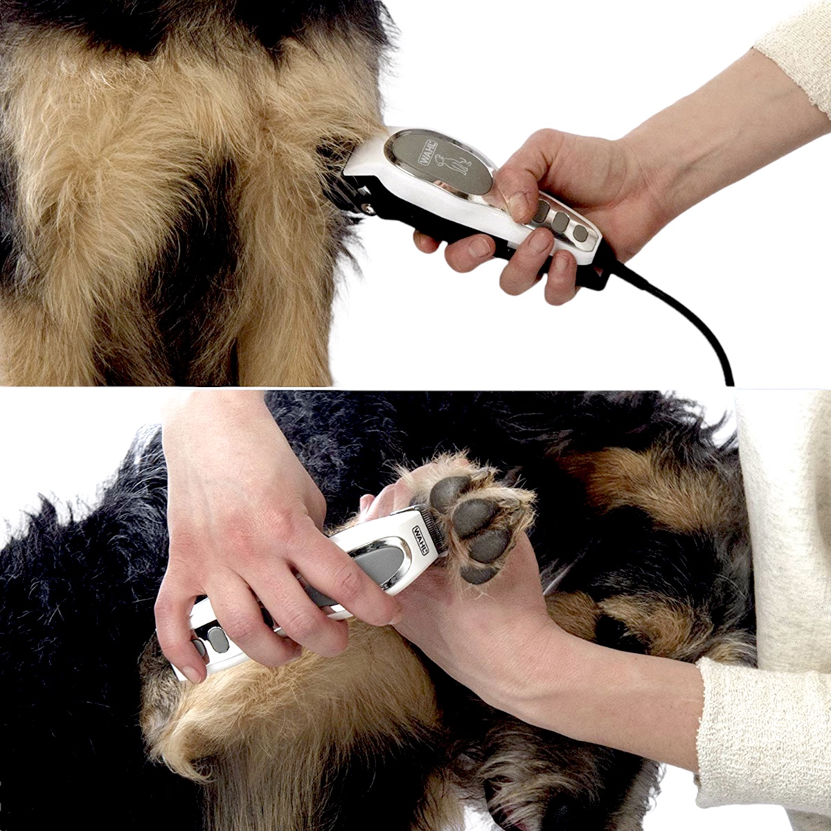 Maquina Wahl Corta Pelo Y Terminadora Para Perro Combo Doble Pet