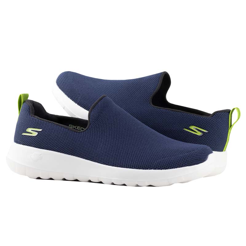 TENIS SKECHERS GOWALK 216114X MARINO LIMÓN GOGA MAT COMODOS 100% ORIGINAL