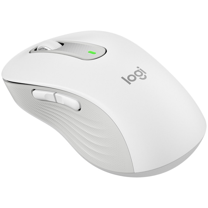 Mouse Logitech SIGNATURE M650 L Inalambrico USB Y Bluetooth Grande Blanco 910-006233