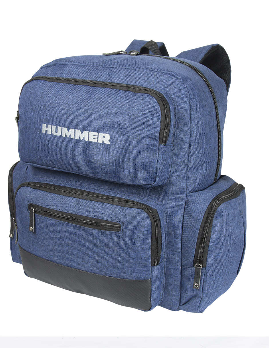 Mochila de gran capacidad XL Hummer Blue Porta Lap