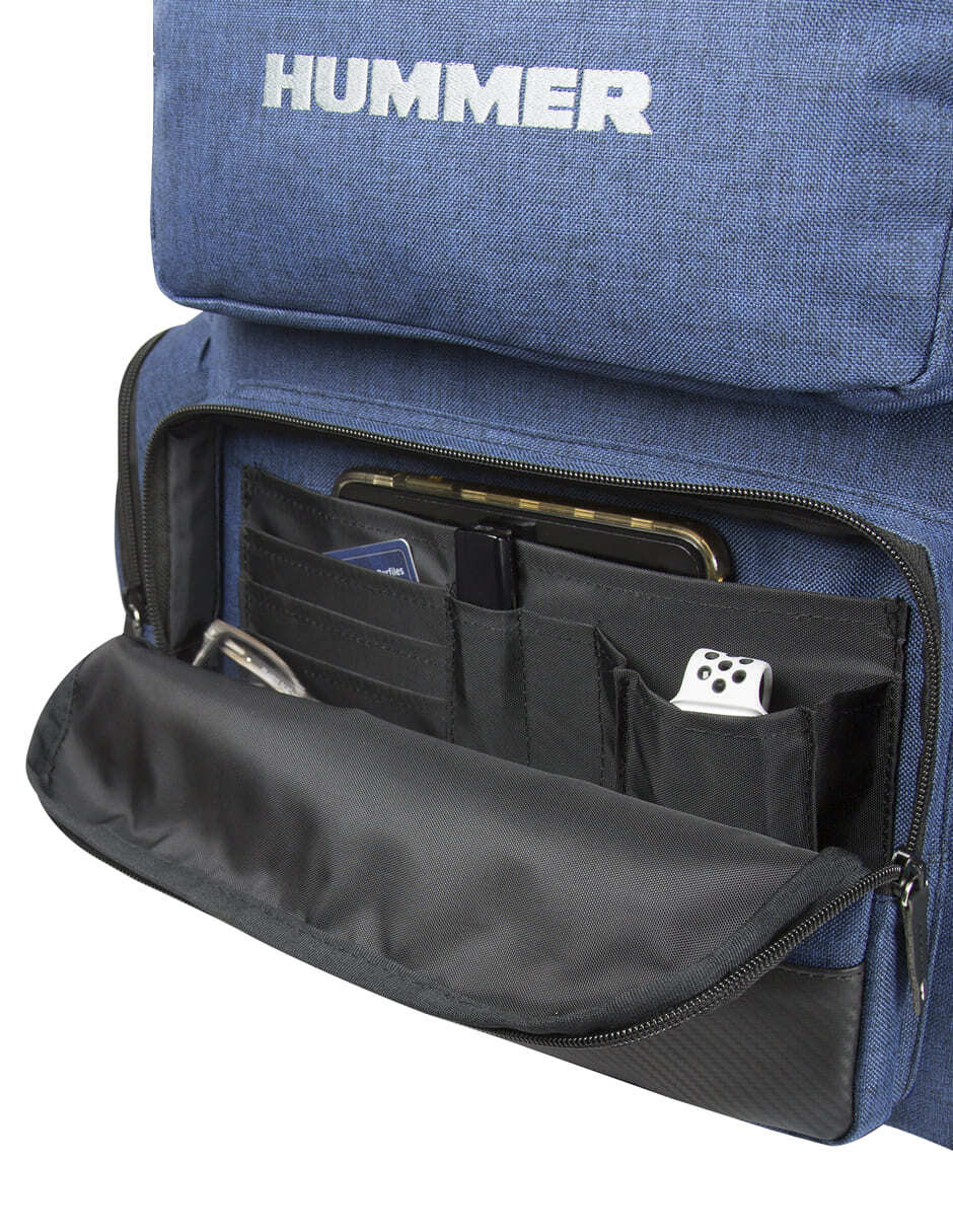 Mochila de gran capacidad XL Hummer Blue Porta Lap