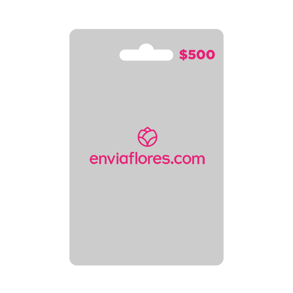 Envía flores tarjeta prepago, Pin Digital