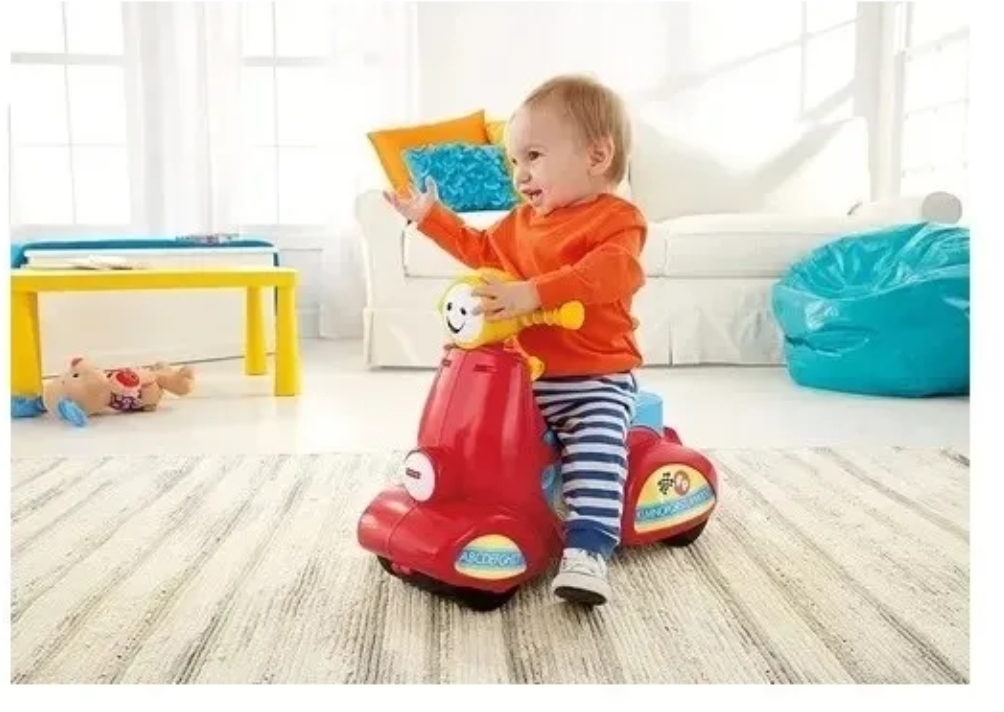 Scooter Montable Fisher Price Ríe Y Aprende