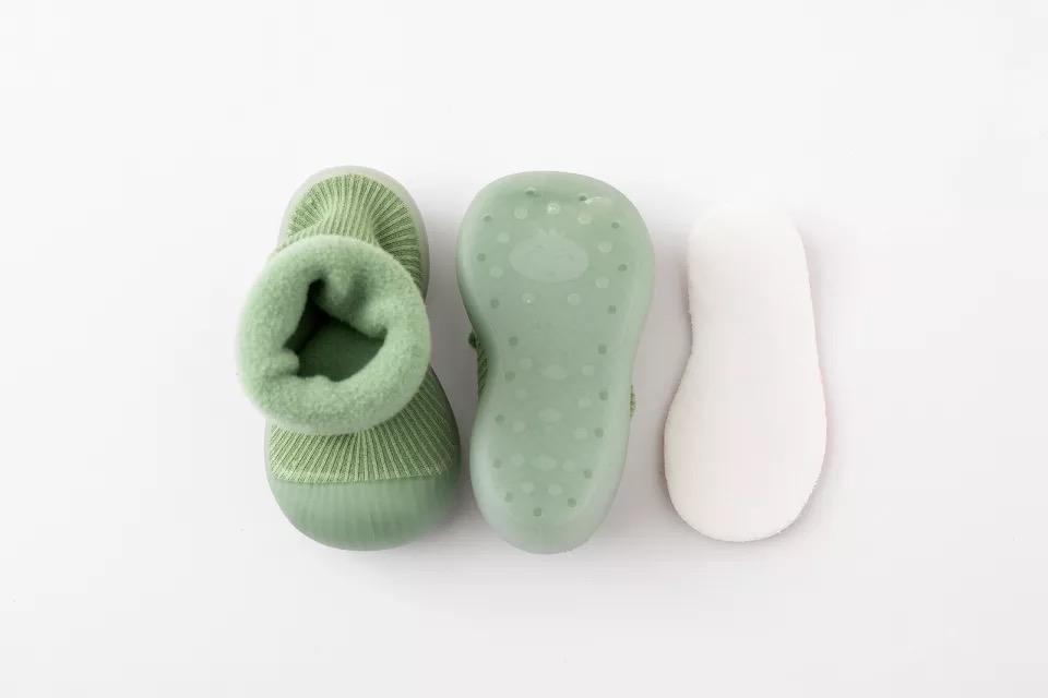 Zapato Calcetín Botines Bebe Unisex Suela Goma Antiderrapante