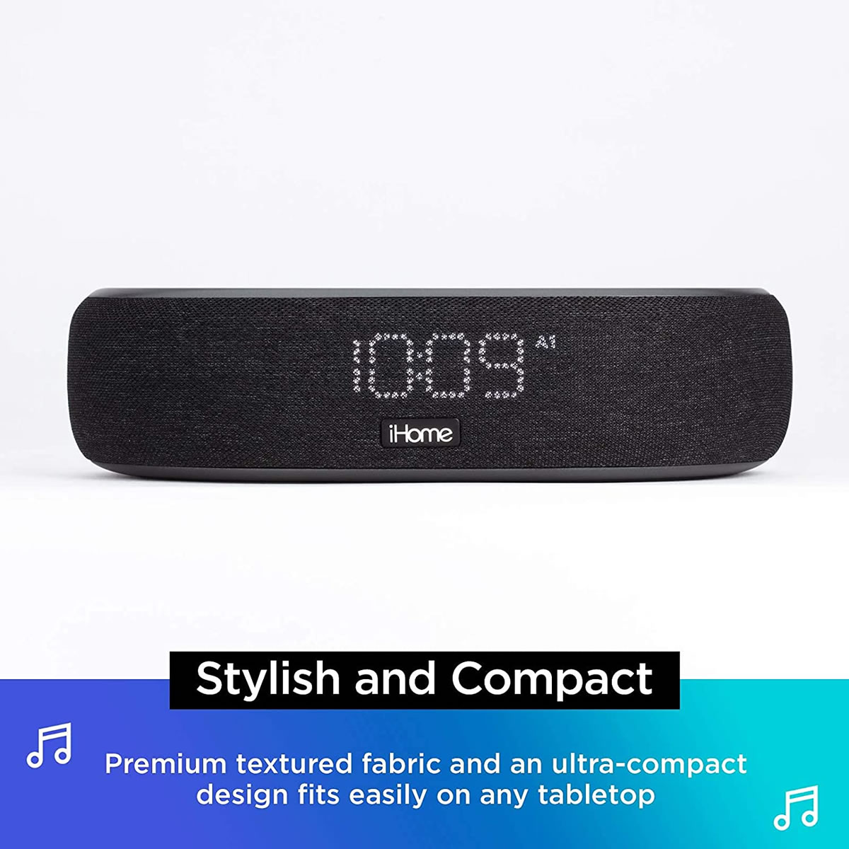 Despertador Con Carga Inalámbrica y Bocina iHome iBTW41 CST