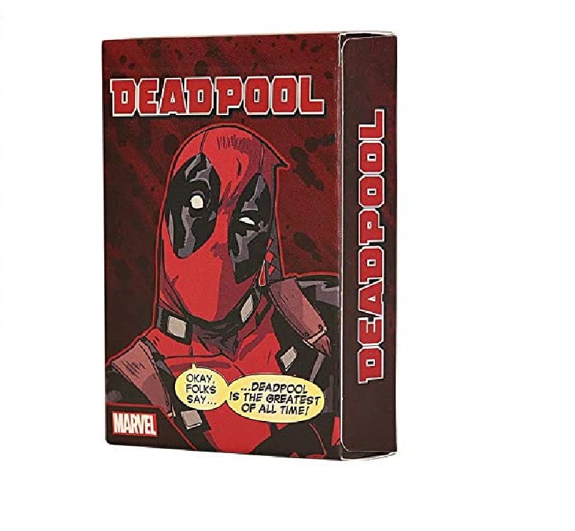 Juego De Cartas De Poker Deadpool - Coleccionable -Diseños Coleccionable - Novelty 