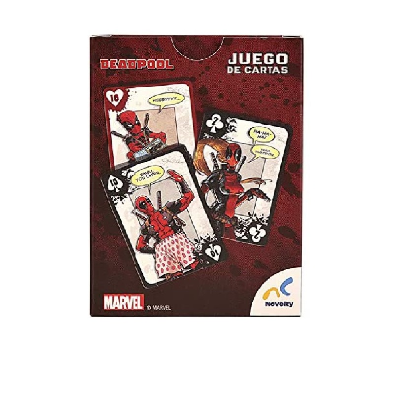 Juego De Cartas De Poker Deadpool - Coleccionable -Diseños Coleccionable - Novelty 