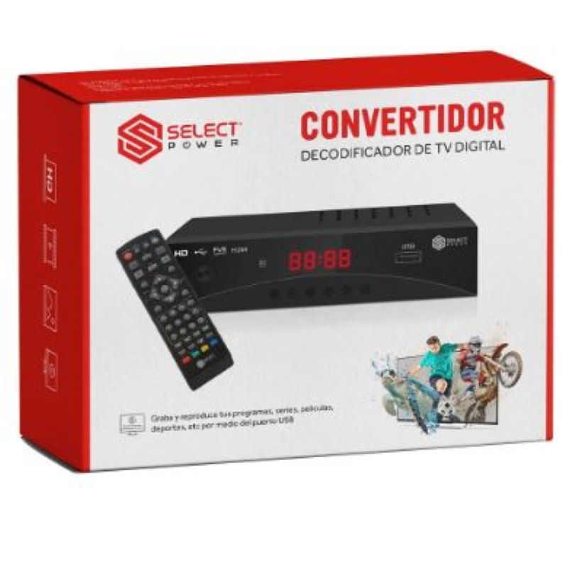 Convertidor SelecT Power SS-DECO Alta Definición HD 