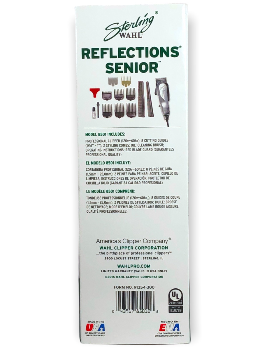 Máquina Wahl Cortadora Cabello Sterling Reflections Senior