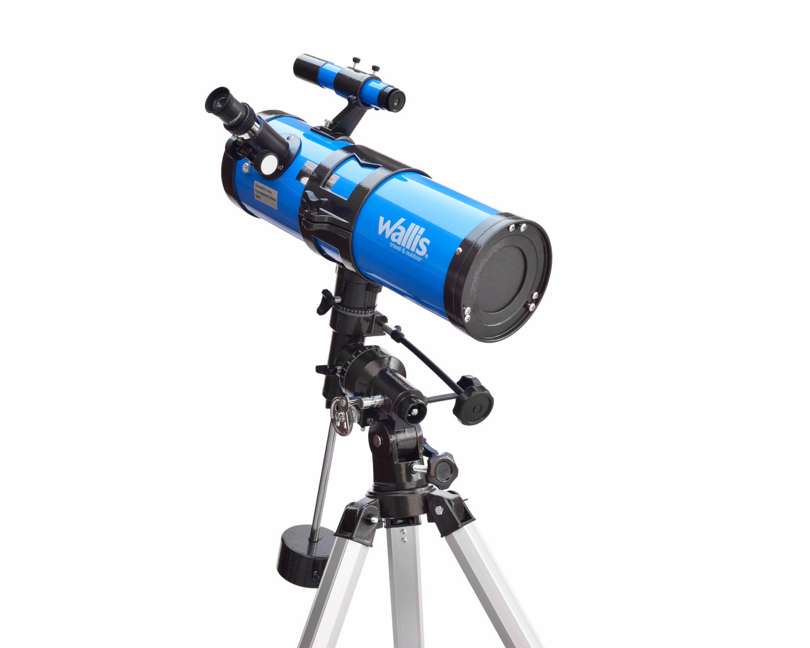 Telescopio Reflector con montura ecuatoria newtoneanol, amp. 500mm x 114 mm, Wallis 