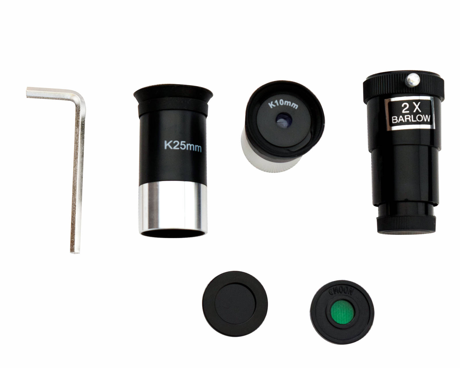 Telescopio Reflector con montura ecuatoria newtoneanol, amp. 500mm x 114 mm, Wallis 