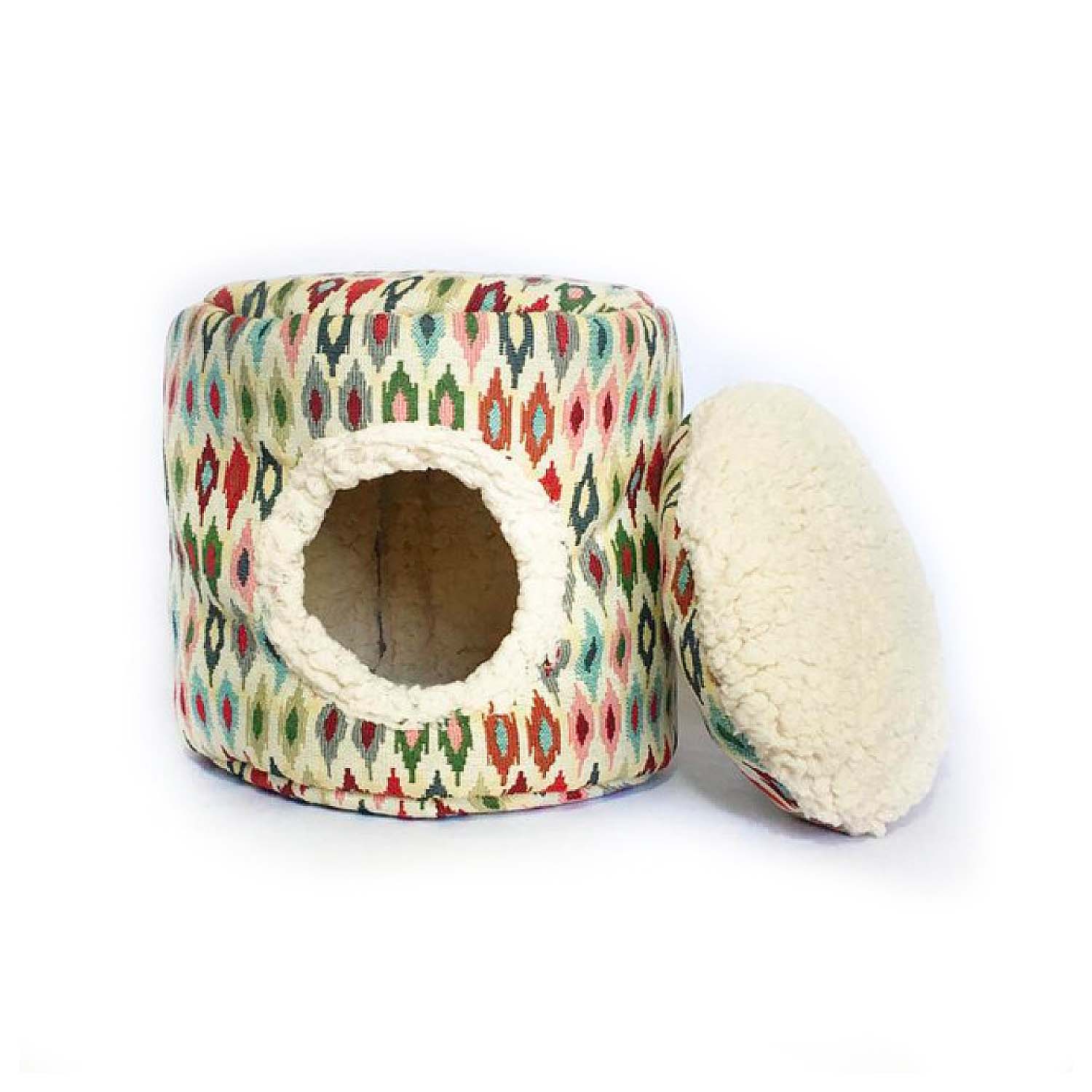 Alimento Chinchilla 1.3Kg Mazuri Y Casita Marshmallow De Tela Kit Chinchilla