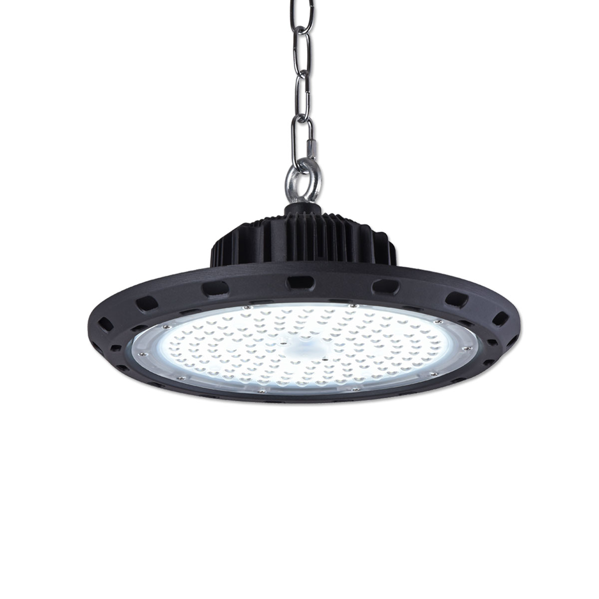 LAMPARA INDUSTRIAL UFO / HIGH BAY 100W PARA USO EXTERIOR